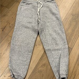 Madewell Gray Jogger Sweatpants